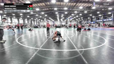 132 lbs Consi Of 64 #1 - Jonah Jimenez, RI vs Marshall Pell, WA
