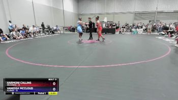 190 lbs Round 3 (8 Team) - Harmoni Callins, Oklahoma vs Vanessa McCloud, Florida