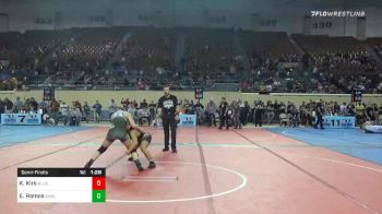 115 lbs Semifinal - Khaleah Kirk, Guthrie BlueJay Pride Wrestling vs Eden Ramos, Morris Eagles Wrestling Club