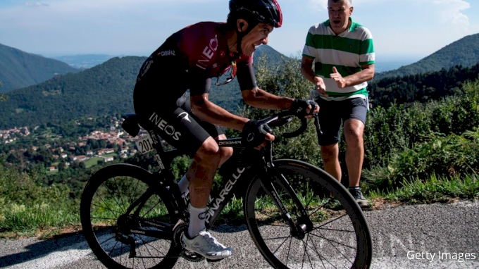 picture of Richard Carapaz Vuelta a Espana 2020