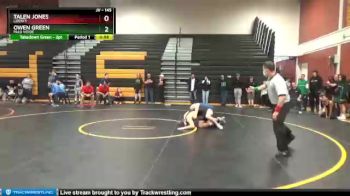 145 lbs Quarterfinal - Owen Green, Palo Verde vs Talen Jones, Liberty