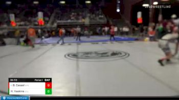 3A-113 lbs Cons. Round 2 - Beckett Cassel, Burns/Pine Bluffs vs Hessten Haskins, Douglas