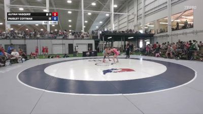 115 lbs Aliyah Vasquez, Michigan vs Paisley Cottman, Oklahoma