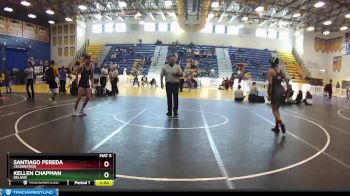138 White Quarterfinal - Santiago Pereda, Celebration vs Kellen Chapman, Deland
