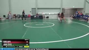 164 lbs Placement Matches (8 Team) - Ruby Rios, Washington vs Abbie Miles, Pennsylvania Blue