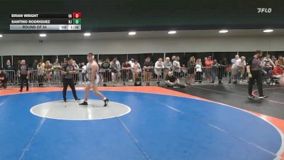175 lbs Round Of 64 - Brian Wright, GA vs Santino Rodriguez, NJ