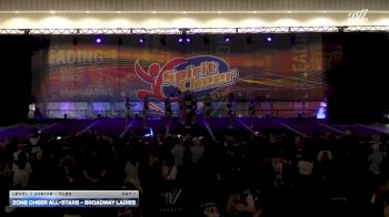 Zone Cheer All-Stars - Broadway Ladies [2025 L1 Junior - Flex Day 1] 2025 Spirit Cheer Dance Grand Nationals & Cheer Nationals