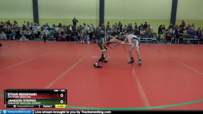 105 lbs Round 1 - Ethan Bergmann, CPU Storm Wrestling vs Jameson Steffes, Sarbacker Wrestling Academy