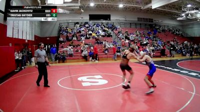 138 lbs 3rd Place Match - Gavin Jackovitz, Mount Pleasant Area vs Tristan Snyder, Greater Latrobe