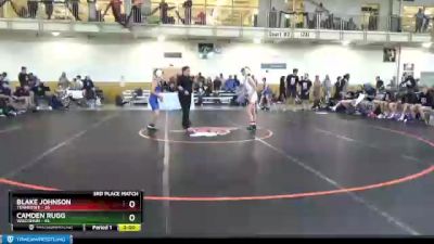 83 lbs Placement Matches (8 Team) - Blake Johnson, Tennessee vs Camden Rugg, Wisconsin