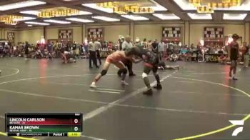 180 lbs Round 2 (6 Team) - Lincoln Carlson, BK ELITE vs Kamar Brown, Revival Gray