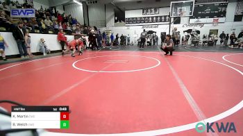 Rr Rnd 2 - Kohen Martin, Claremore Wrestling Club vs Blazyn Welch, Claremore Wrestling Club