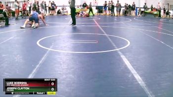 200 lbs Cons. Round 3 - Joseph Clayton, Coloma vs Luke Boersma, Fitz Wrestling Academy