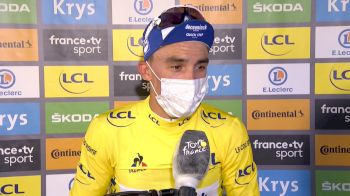 Alaphilippe Takes Emotional Win On Stage 2 (FRENCH)