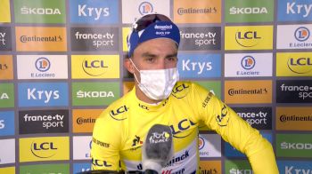 Post Stage: Alaphilippe Takes Yellow (ENGLISH)