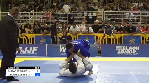 DIMITRIUS SOARES SOUZA vs PATRICK PONTES DE M. S. GAUDIO 2023 Pan Jiu Jitsu IBJJF Championship