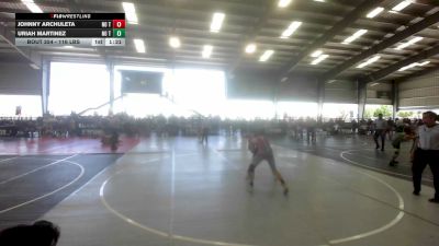 116 lbs Final - Johnny Archuleta, No Team vs Uriah Martinez, No Team