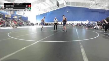 190 lbs Cons. Round 2 - Ben Uher, Manhattan vs Quinn Vaka, Mill Valley