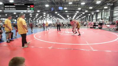 170 lbs Rr Rnd 3 - Mitch Bailey, Parabellum Mambas - HSB vs Silas Krabill, Faith & Fellowship Wrestling Club - HSB