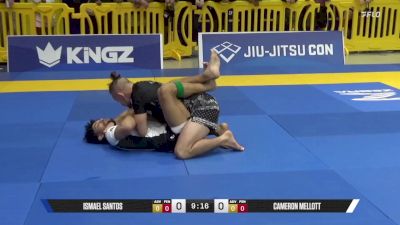 Cameron Mellott vs Ismael Santos 2025 Pan IBJJF Jiu-Jitsu No-Gi Championship