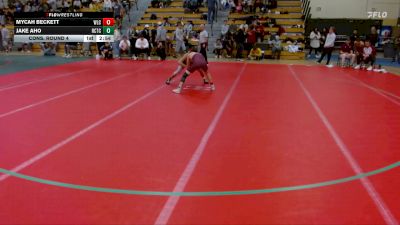 141 lbs Cons. Round 4 - Jake Aho, Rochester-CTC vs Mycah Beckett, Wisconsin-La Crosse