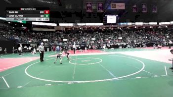 68 lbs Quarterfinal - Liam Glivar, DONA vs Zain Ali, WSW1