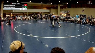 132 lbs Finals (2 Team) - Blake Hutchison, Alabama Elite Gold vs Giovanni Delape, Florida Pittbulls