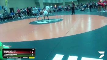 126 lbs Round 5 (6 Team) - Don O`Kelley, Alabama Elite Black vs Justin Thomas, Techfall White