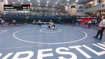 215 lbs Semifinal - Ethan Sanchez, CW College Park vs Tristan Rice, Waller