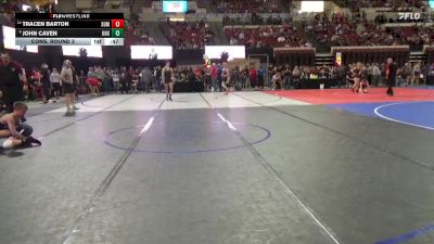 82 lbs Cons. Round 3 - John Caven, Havre Wrestling Club vs Tracen Barton, Riverton USA Wrestling