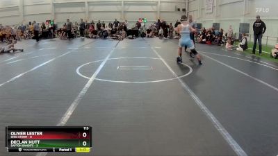 113 lbs Round 1 (6 Team) - Oliver Lester, Ohio Storm vs Declan Hutt, Dayton Bandits