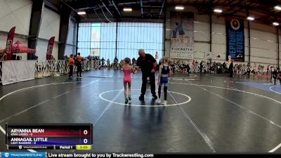 50 lbs Rd# 7- 9:00am Saturday - Aryanna Bean, Iowa Ladies vs Annagail Little, Lady Rangers