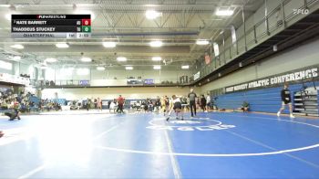 165 lbs Quarterfinal - Nate Barrett, Ashland vs Thaddeus Stuckey, Tiffin