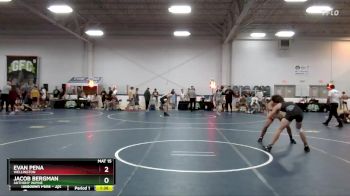 135 lbs Cons. Round 4 - Evan Pena, Wellington vs Jacob Bergman, Anthony Wayne