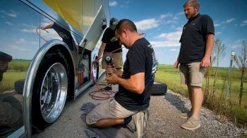 Road To Eldora: Changing Tires With Brian Shirley