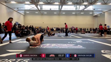 Gabriel MACRON vs Gryphon Taylor 2024 ADCC Niagara Open