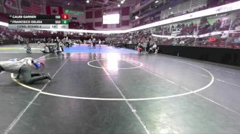 132 lbs Cons. Round 4 - Francisco DeLira, Caldwell vs Caleb Garner, Eagle