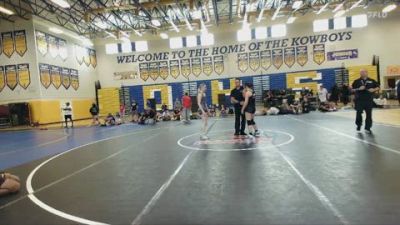 124 lbs Cons. Round 2 - Jada Williams, Mayhem Wrestling vs Elaina Weaver, Camden Outsiders