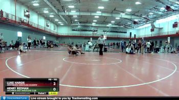 152 lbs Cons. Round 5 - Luke Hargis, Contenders Wrestling Academy vs Henry Redman, Columbus East Wrestling Club