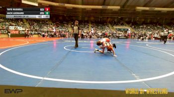 76 lbs Round Of 32 - Tate Russell, ReZults Wrestling vs Jack Leonard, Open Mats