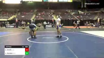 220 lbs 3rd Place - Christian Smith, Clovis vs Levi Kovacs, Bear Claw WC