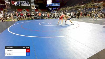170 lbs Cons 64 #2 - Jacob Fistler, Iowa vs Isaac White, Nebraska