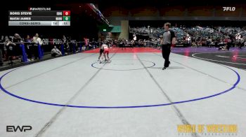 70 lbs Consolation - Boris Stevie, Ellensburg vs Matai James, MANU WC