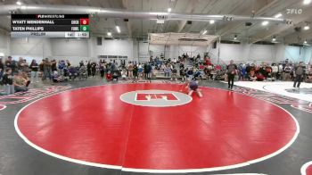 138 lbs Prelim - Taten Phillips, Fowler vs Wyatt Mendenhall, Cherry Creek