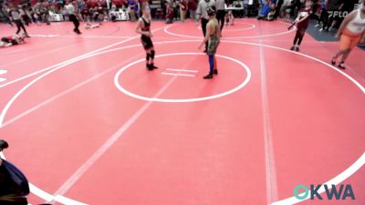 73 lbs Quarterfinal - Savage Andrist, ReZults Wrestling vs Kannon L Guillet, Poteau Youth Wrestling Academy