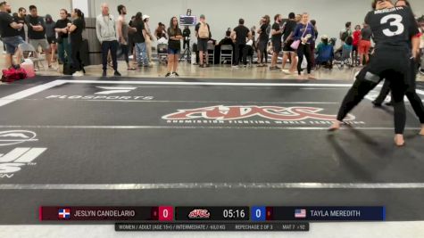 Jeslyn Candelario vs Tayla Meredith 2024 ADCC Miami Open