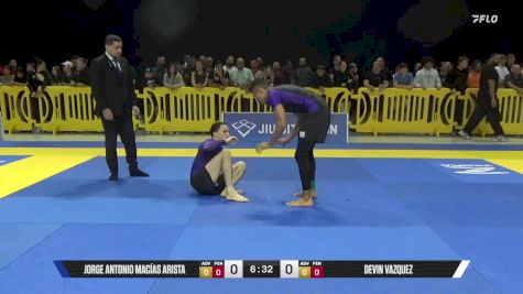 Devin Vazquez vs Jorge Antonio Macías Arista 2025 Pan IBJJF Jiu-Jitsu No-Gi Championship