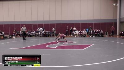 125 lbs Quintin Wolbert, Wisconsin-La Crosse vs Matt Griffin, TCNJ