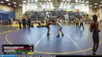 92 lbs Quarterfinal - Trysten Frey, Canes Wrestling Club vs Damian Gutierrez-Duff, Manatee Wrestling Club