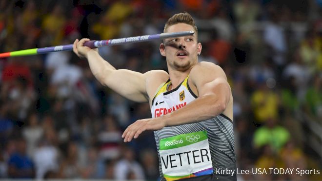 Johannes Vetter Launches 97.76m Javelin, Second Best In History